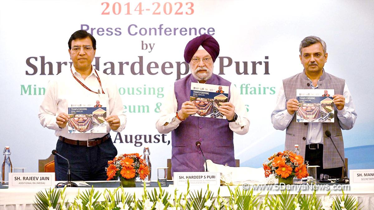 Hardeep Singh Puri, Minister of Housing & Urban Affairs and Petroleum & Natural Gas, BJP, Bharatiya Janata Party