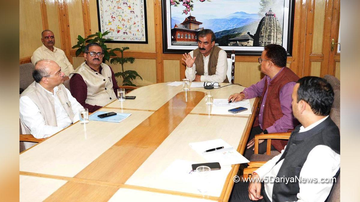 Sukhvinder Singh Sukhu, Himachal Pradesh, Himachal, Congress, Indian National Congress, Himachal Congress, Shimla, Chief Minister of Himachal Pradesh