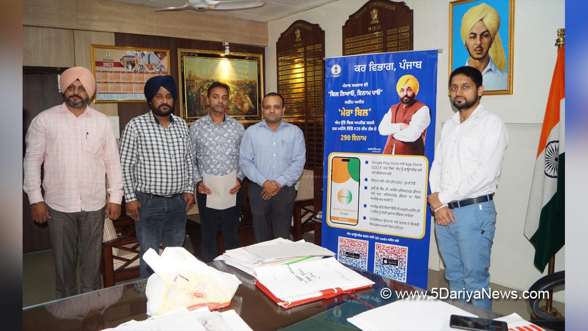 DC Mansa, Deputy Commissioner Mansa, Paramveer Singh