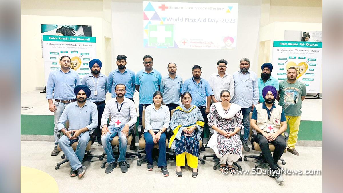 Health, Indian Red Cross Society, Barnala, First Aid