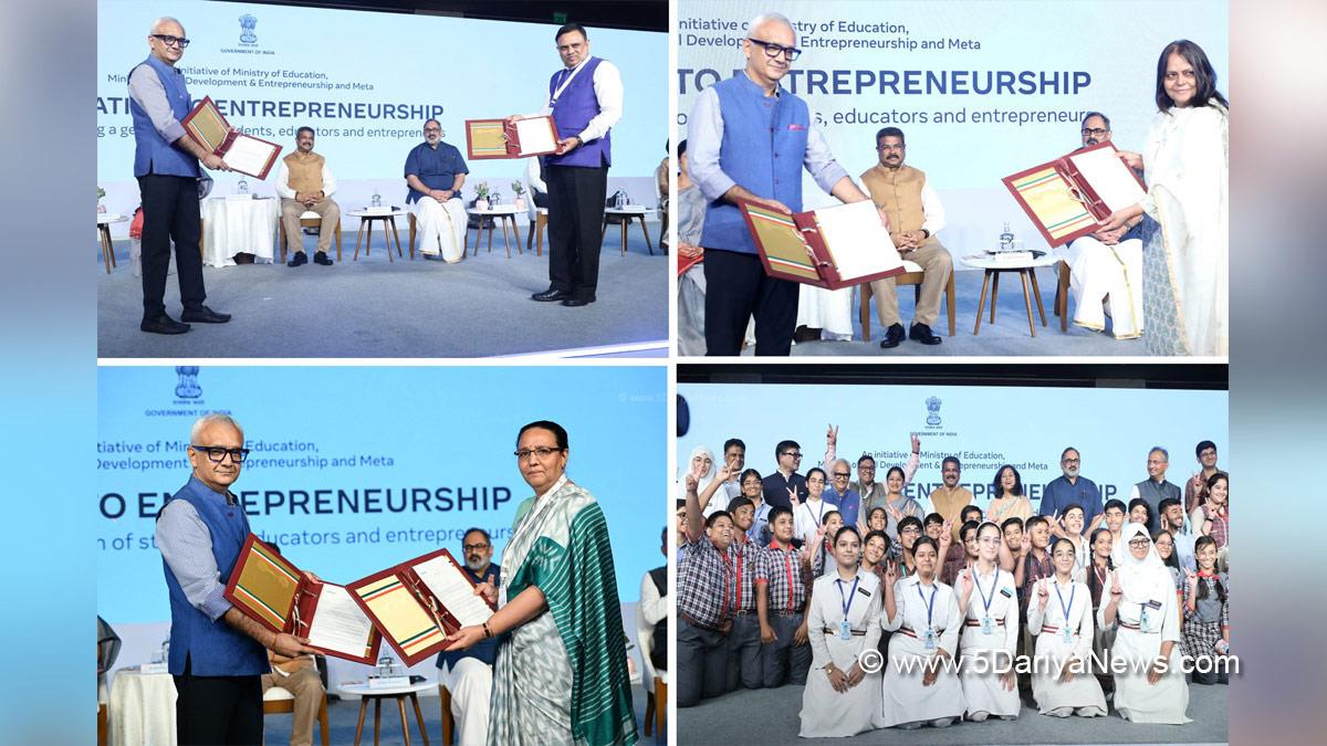 Dharmendra Pradhan, Dharmendra Debendra Pradhan, BJP, Bharatiya Janata Party, Ministry of Skill Development and Entrepreneurship, Rajeev Chandrasekhar