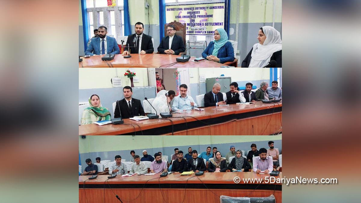 District Legal Services Authority, DLSA Ganderbal, Ganderbal, Kashmir, Jammu And Kashmir, Jammu & Kashmir, District Administration Ganderbal