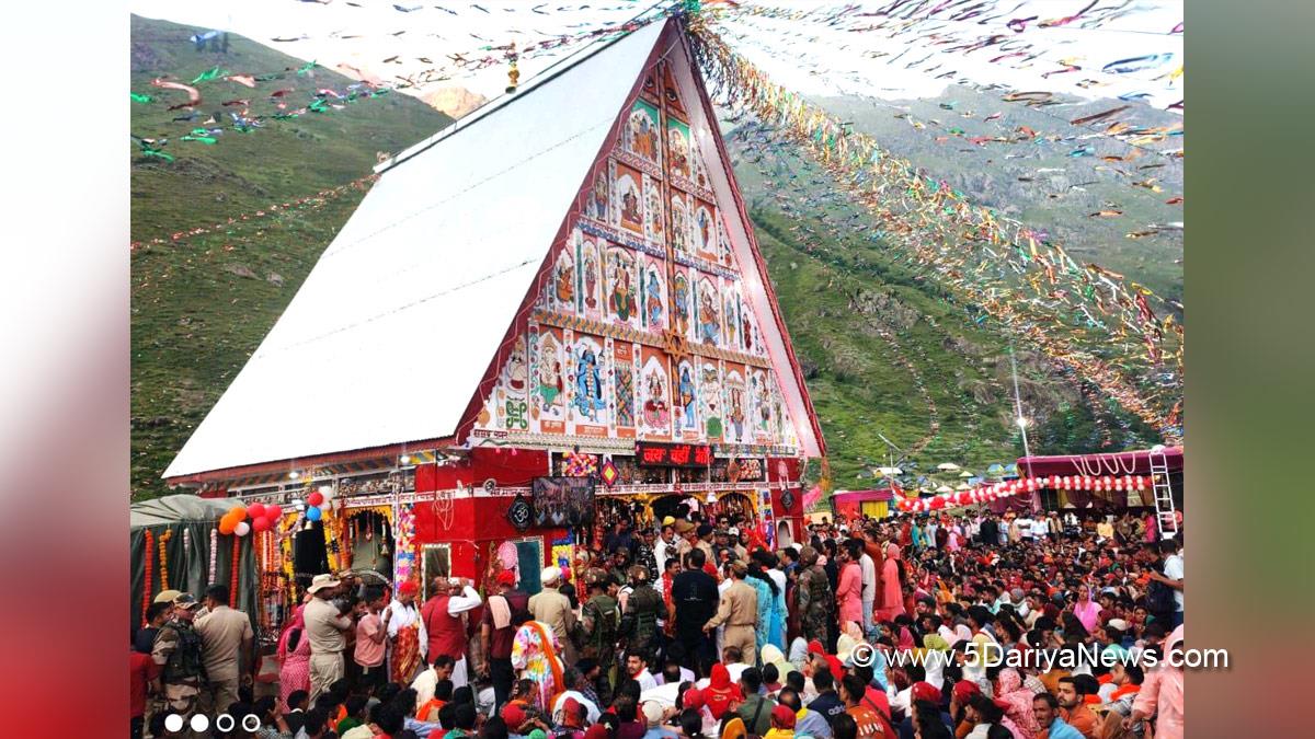 Religious, Kishtwar, Machail Mata Yatra, Annual Shri Machail Mata Yatra 2023, Shri Machail Mata Yatra, Kashmir, Jammu And Kashmir, Jammu & Kashmir