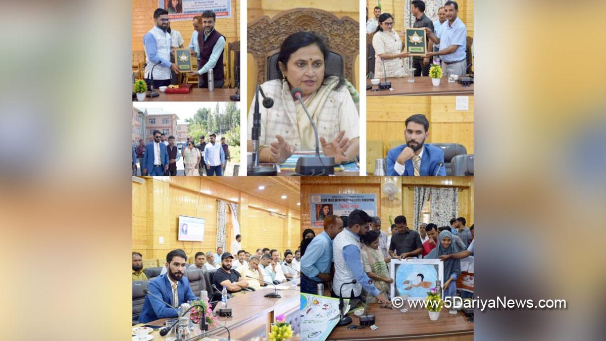 JK Admin, Kashmir, Jammu And Kashmir, Jammu & Kashmir, Srinagar, Jammu, Dr. Rashmi Singh, Bandipora, Mohammad Ashraf Hakak, Bhrashtachar Mukt J&K celebrations, Bhrashtachar Mukt J&K, Brashtachar Mukt J&K Week