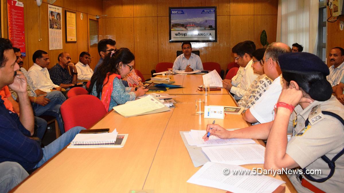 Dr. Nipun Jindal, Deputy Commissioner Kangra, Himachal Pradesh