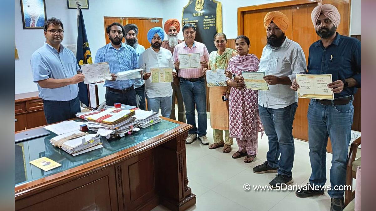  DC Faridkot, Vinit Kumar, Deputy Commissioner Faridkot, Faridkot 