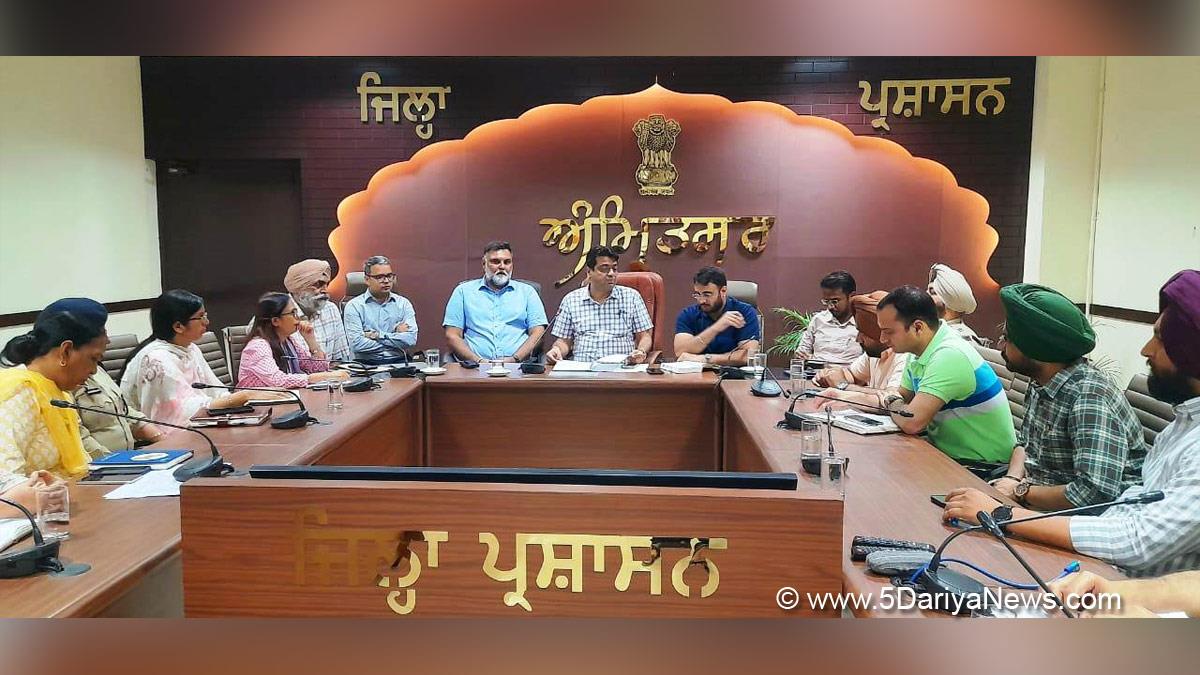 DC Amritsar, Amritsar, Amit Talwar, Deputy Commissioner Amritsar