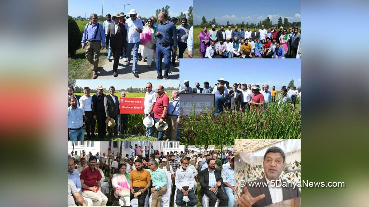 Dr. Ashok Dalwai, National Rainfed Area Authority, NRAA, Nazir Ahmad Ganie, Anantnag, Kashmir, Jammu And Kashmir, Jammu & Kashmir