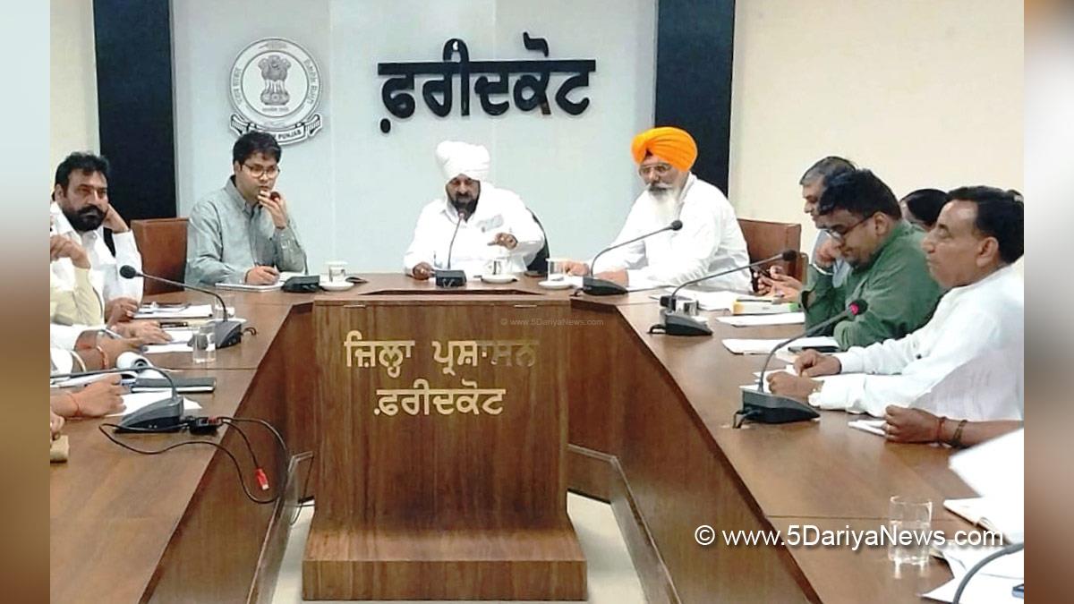 Muhammad Sadiq, Punjab Pradesh Congress Committee, Congress, Indian National Congress, Punjab Congress, Punjab, Gurdit Singh Sekhon, Faridkot, AAP, Aam Aadmi Party, Aam Aadmi Party Punjab, AAP Punjab, DC Faridkot, Vinit Kumar, Deputy Commissioner Faridkot, Faridkot 