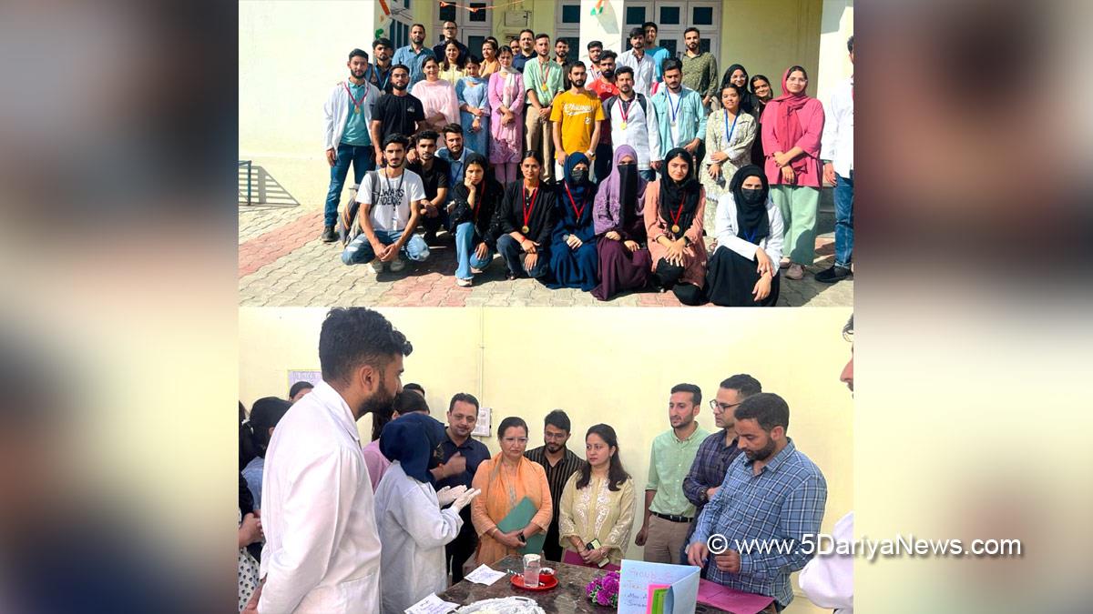 Special Day, National Nutrition Week, Nursing College GMC Doda, National Nutrition Week 2023, Dr. Puja Vimesh, Dr. Safia Khan, Doda, Kashmir, Jammu And Kashmir, Jammu & Kashmir