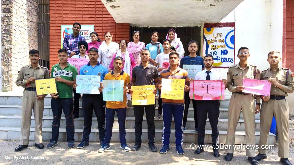 Prof. Surinder Kumar, Jammu, Kashmir, Jammu And Kashmir, Jammu & Kashmir, Dr. Monika Malhotra, Dr. Nazia Rasool, Dr. Deepak Pathania, Bhrashtachar Mukt J&K celebrations, Bhrashtachar Mukt J&K, Brashtachar Mukt J&K Week