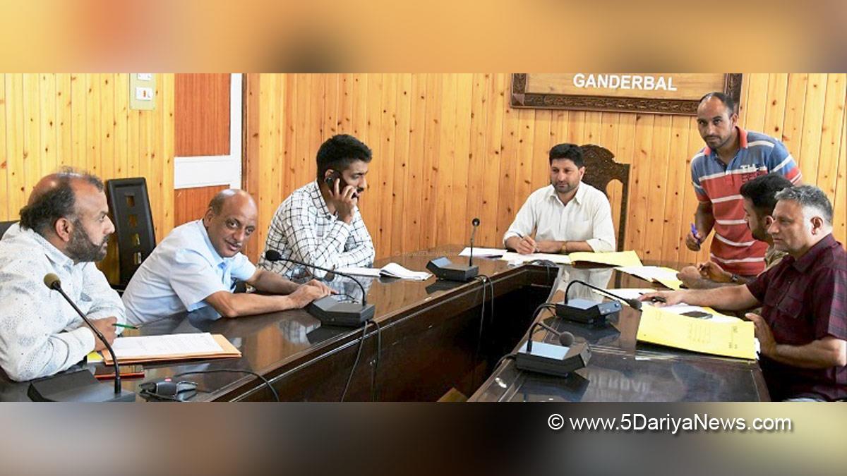 Ganderbal, Mehraj-ud-Din Shah, Kashmir, Jammu And Kashmir, Jammu & Kashmir, District Administration Ganderbal