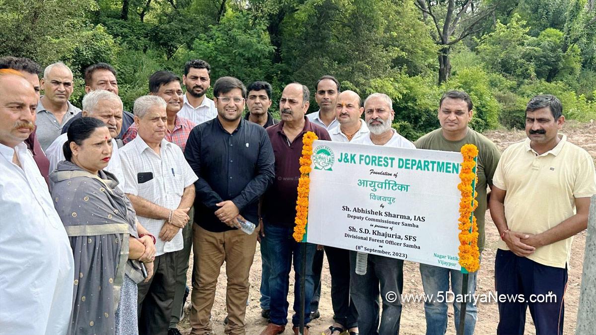 Samba, Deputy Commissioner Samba, Abhishek Sharma, Kashmir, Jammu And Kashmir, Jammu & Kashmir, District Administration Samba