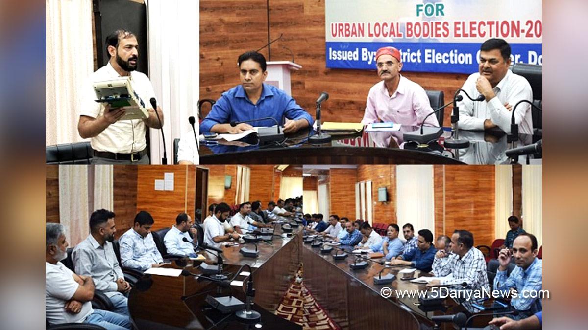 Doda, Dr. Ravi Kumar Bharti, Kashmir, Jammu And Kashmir, Jammu & Kashmir, District Administration Doda, District Election Office Doda 
