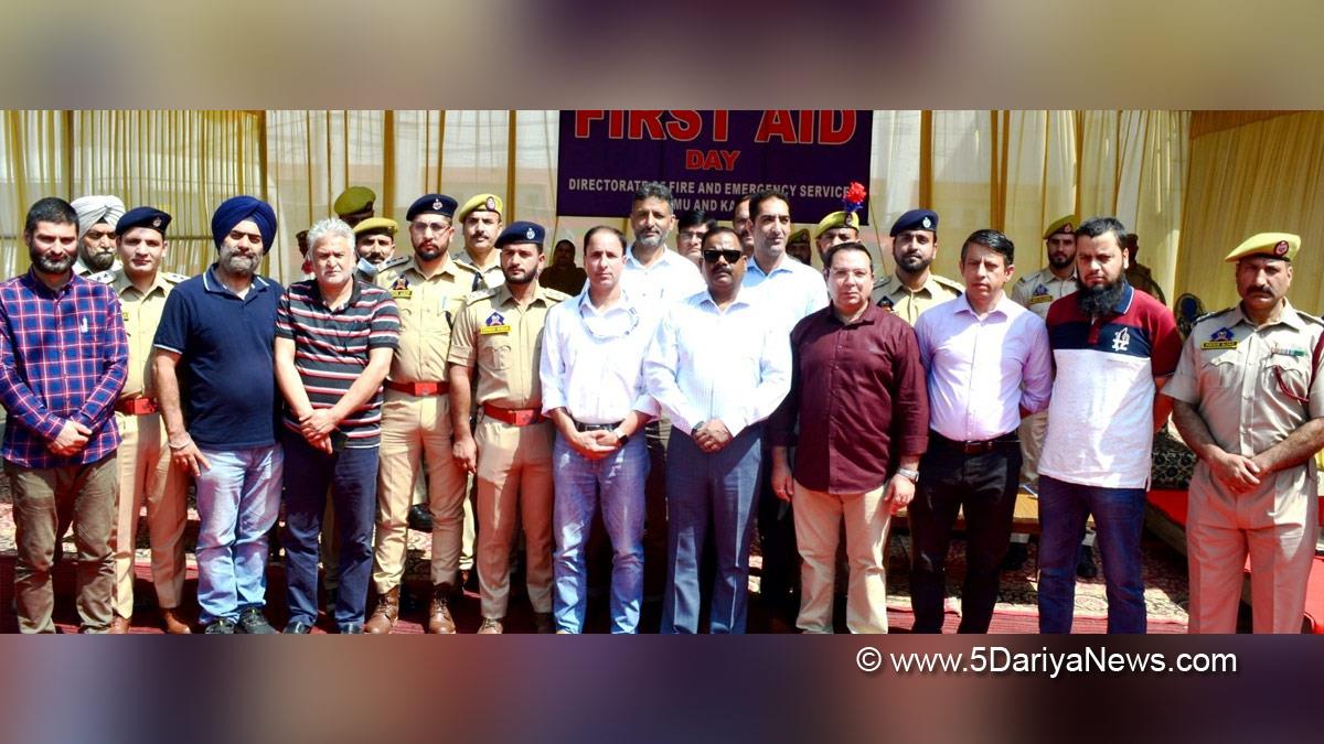 Special Day, World First Aid Day, Alok Kumar, Kashmir, Jammu And Kashmir, Jammu & Kashmir