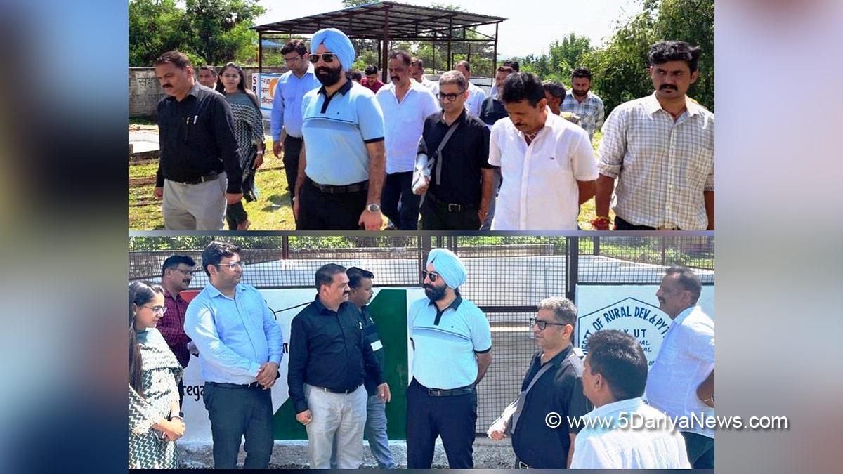 Charandeep Singh, Director Rural Sanitation, Reasi, Kashmir, Jammu And Kashmir, Jammu & Kashmir, District Administration Reasi