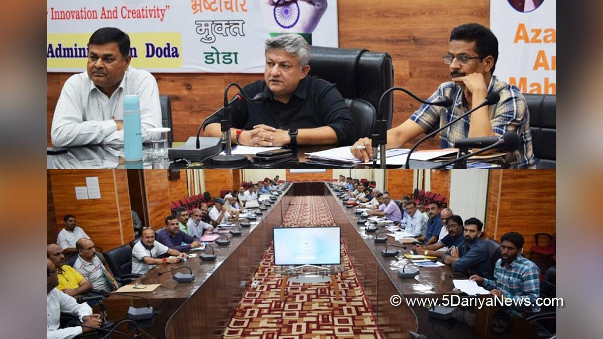 Doda, Deputy Commissioner Doda, Vishesh Paul Mahajan, Kashmir, Jammu And Kashmir, Jammu & Kashmir, District Administration Doda