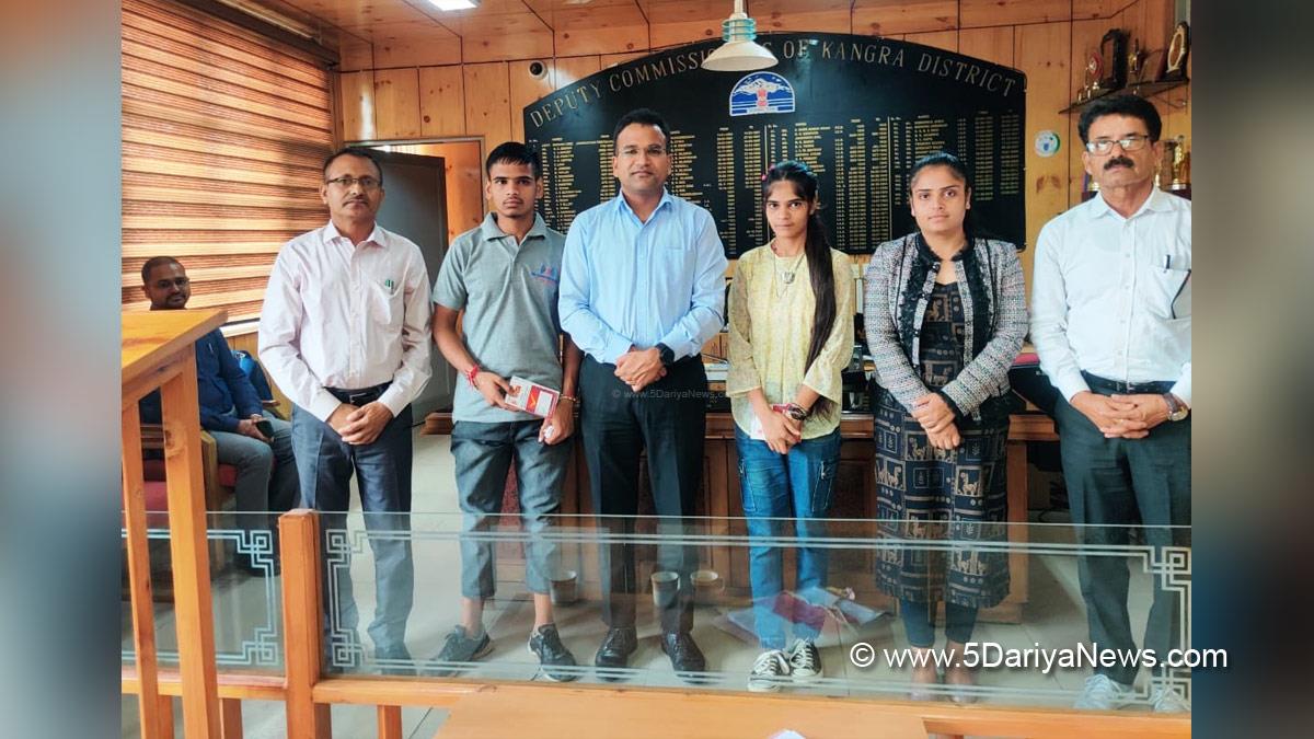 Dr. Nipun Jindal, Deputy Commissioner Kangra, DC Kangra, Himachal Pradesh
