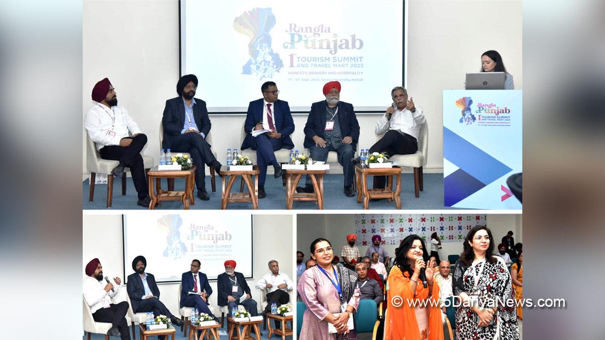 Punjab Tourism Summit, Punjab Tourism Summit 2023, Tourism Summit, Tourism Summit and Travel Mart , S.A.S.Nagar, Mohali, S.A.S. Nagar Mohali, Sahibzada Ajit Singh Nagar, Tourism Summit and Travel Mart 2023, Rangla Punjab, Amity University Mohali