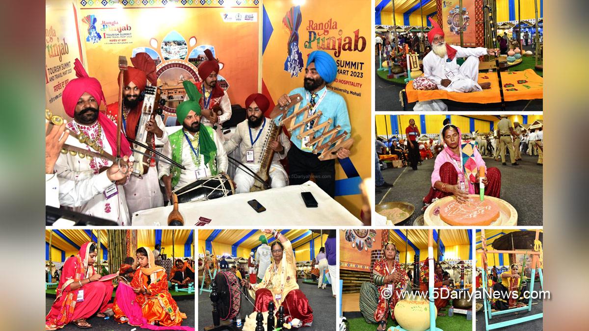 Punjab Tourism Summit, Punjab Tourism Summit 2023, Tourism Summit, Tourism Summit and Travel Mart , S.A.S.Nagar, Mohali, S.A.S. Nagar Mohali, Sahibzada Ajit Singh Nagar, Tourism Summit and Travel Mart 2023, Rangla Punjab, Amity University Mohali
