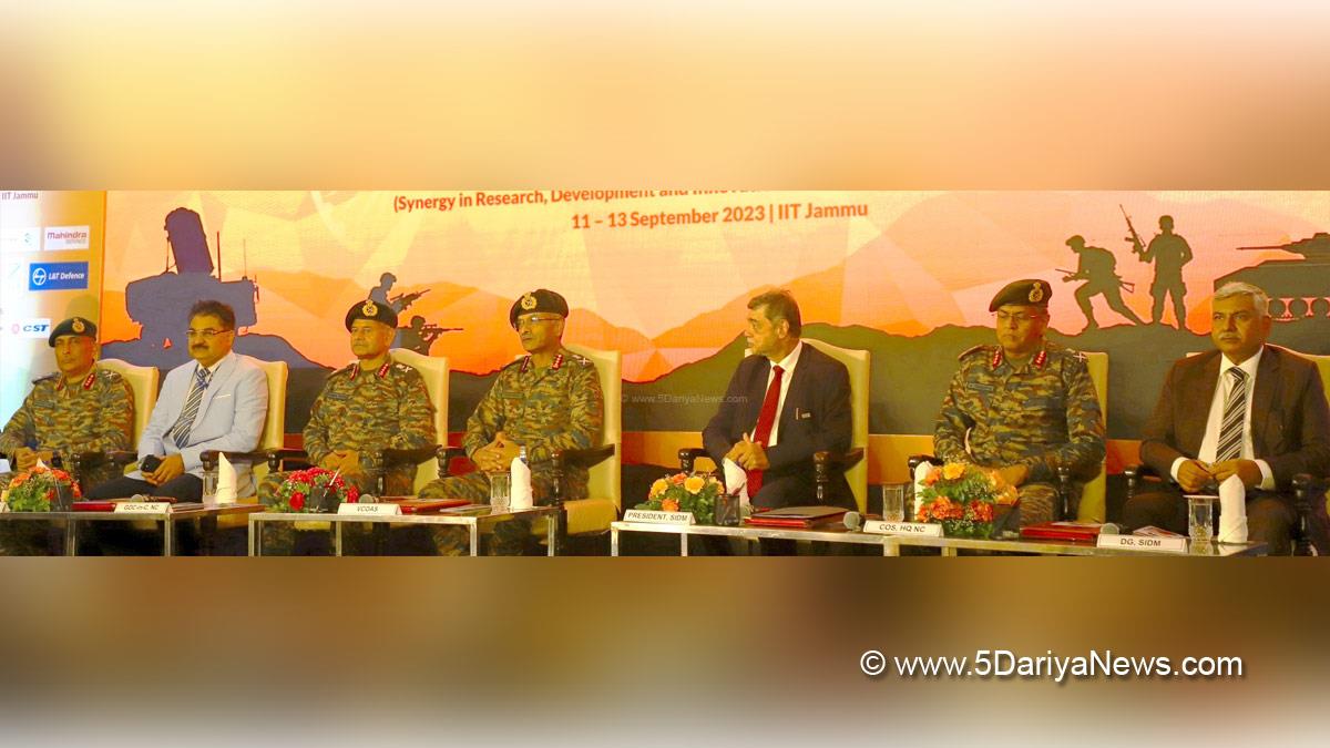 Indian Institute of Technology Jammu, IIT Jammu, North Tech Symposium, Lt Gen MV Suchindera Kumar, Kashmir, Jammu And Kashmir, Jammu & Kashmir