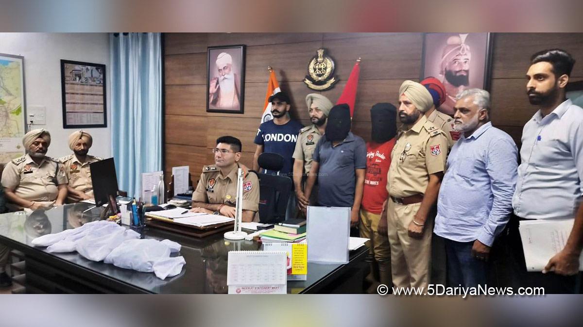 Crime News Punjab, Punjab Police, Police, Crime News, Ropar Police, Ropar, Rupnagar, Rupnagar Police, Vivek sheel Soni