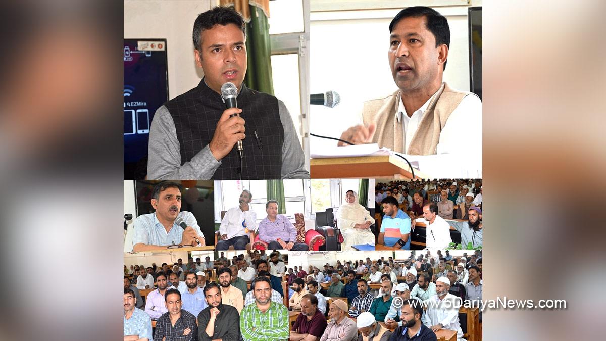 Kulgam, Deputy Commissioner Kulgam, Dr. Bilal Mohi-Ud-Din Bhat, Kashmir, Jammu And Kashmir, Jammu & Kashmir, District Administration Kulgam, Mohammad Afzal Parray, Showkat Ahmad Rather