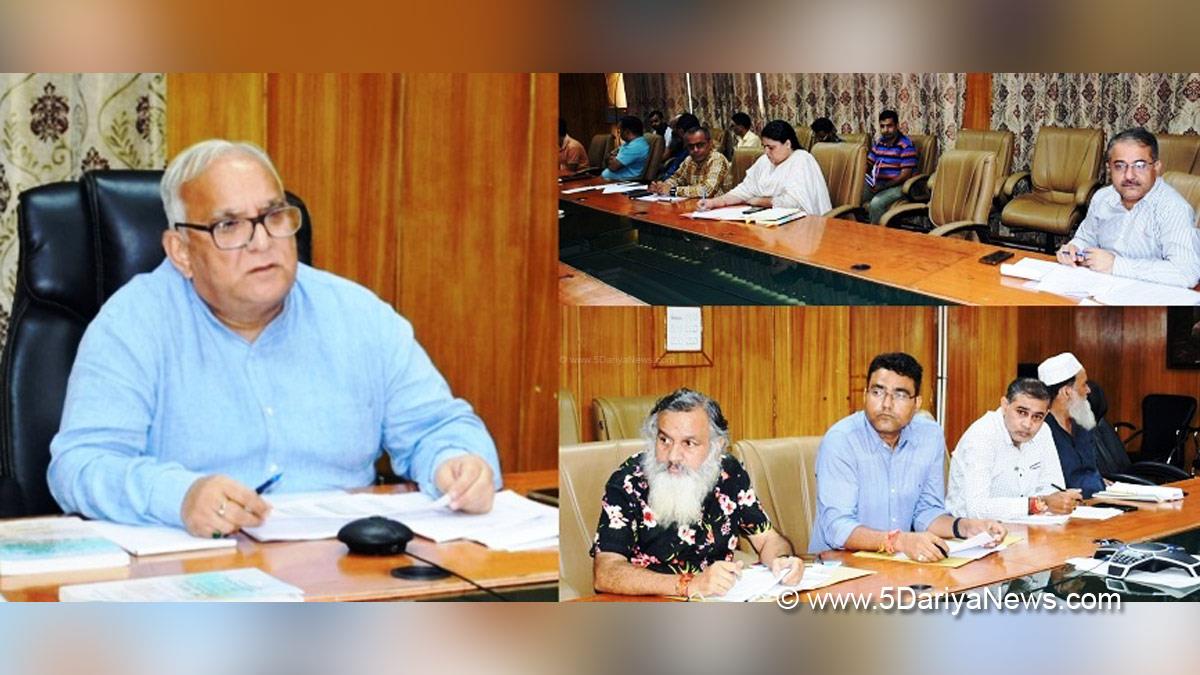 Jammu, State Election Commissioner, B R Sharma, Kashmir, Jammu And Kashmir, Jammu & Kashmir