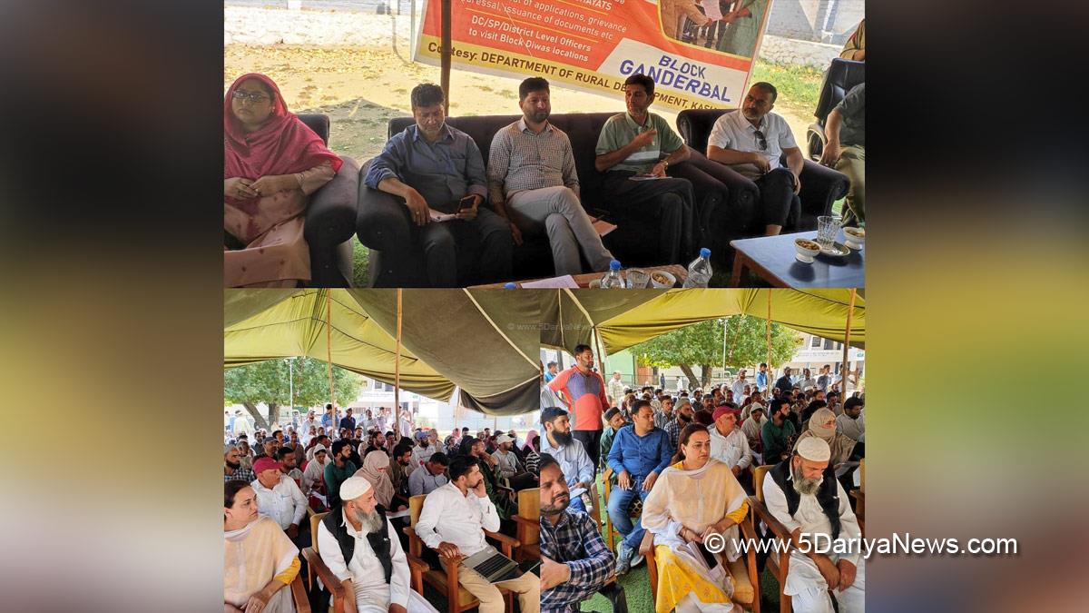 Ganderbal, Mehraj-u-din Shah, Kashmir, Jammu And Kashmir, Jammu & Kashmir, District Administration Ganderbal, Block Diwas, Jan Abhiyan Camp, Jan Abhiyan, Jan Sunvayi, Jan Abhiyan, Jan Adhikar, Awami Muhim, Jan Abhiyan Program, Mega Block Diwas, Weekly Block Diwas