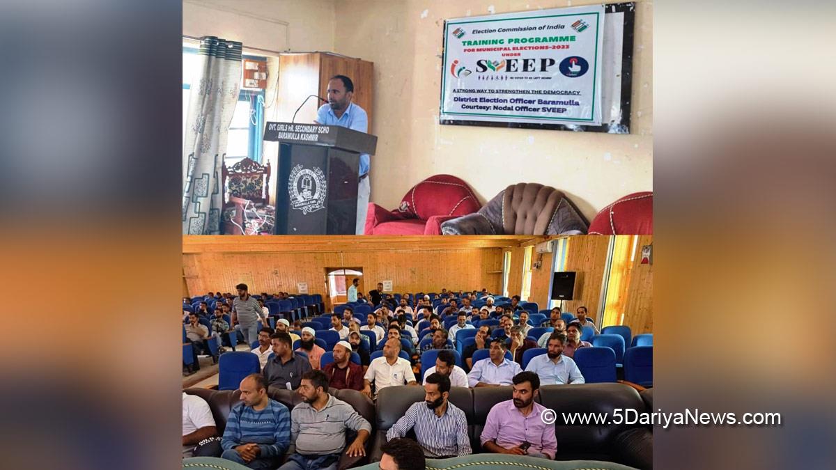 Urban Local Bodies Election 2023, Urban Local Bodies Election, Baramulla, Kashmir, Jammu And Kashmir, Jammu & Kashmir, District Administration Baramulla
