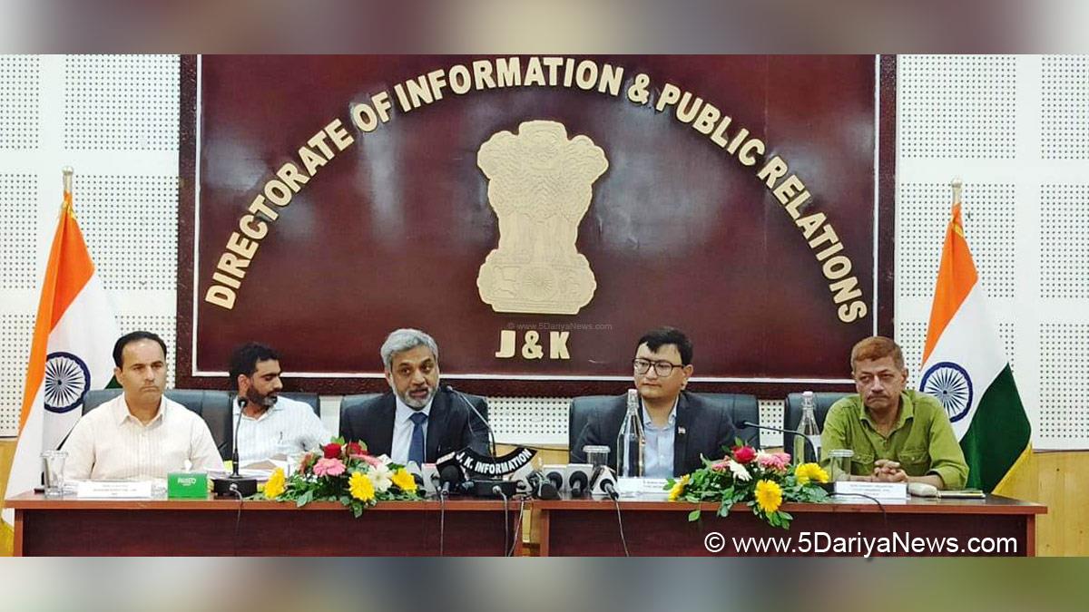 Shaleen Kabra, Additional Chief Secretary Jal Shakti Department, Kashmir, Jammu And Kashmir, Jammu & Kashmir