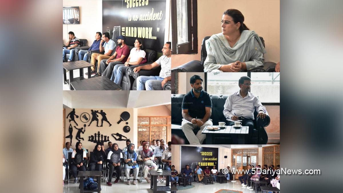 Nuzhat Gul, Nuzhat Gull, Secretary Sports Council, Secretary J&K Sports Council, Kashmir, Jammu And Kashmir, Jammu & Kashmir, Srinagar, Jammu
