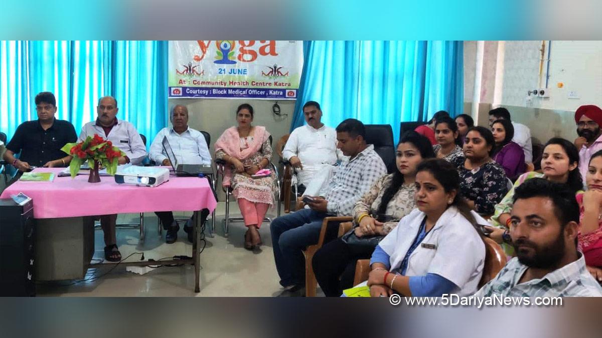 Health, Jammu, Kashmir, Jammu And Kashmir, Jammu & Kashmir, CHC Katra, Dr. Gopal Dutt
