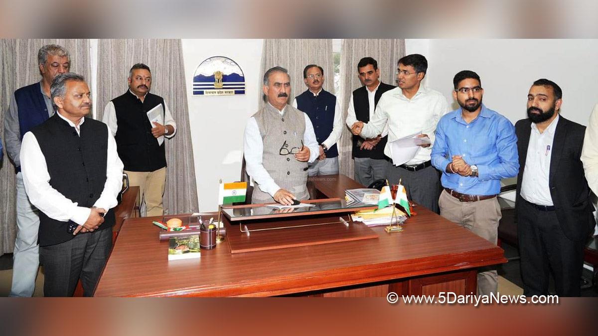 Sukhvinder Singh Sukhu, Himachal Pradesh, Himachal, Congress, Indian National Congress, Himachal Congress, Shimla, Chief Minister of Himachal Pradesh, Harshwardhan Chauhan, Rohit Thakur, Sanjay Awasthy, Naresh Chauhan