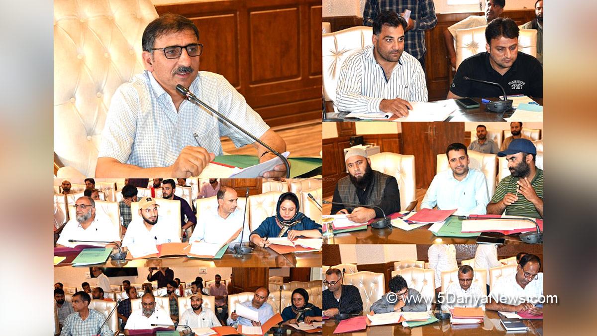 Kulgam, Showkat Ahmad Rather, Kashmir, Jammu And Kashmir, Jammu & Kashmir, District Administration Kulgam, Holistic Agriculture Development Plan, HADP