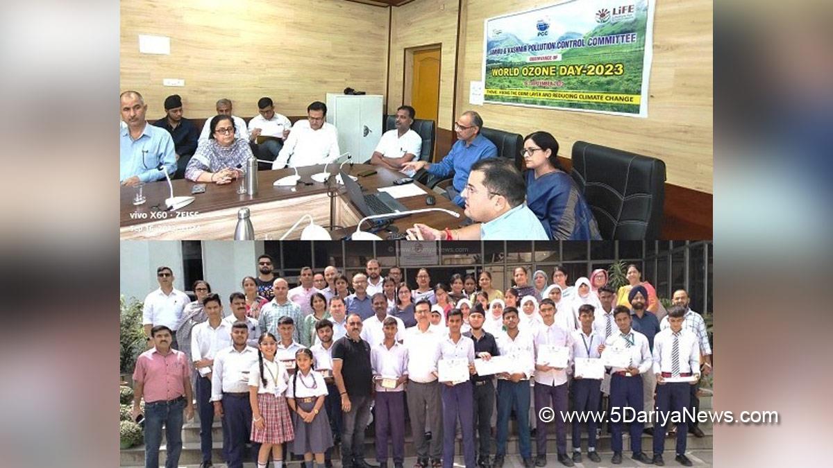 JK Admin, Kashmir, Jammu And Kashmir, Jammu & Kashmir, Jammu, Kashmir Valley, Dr. Shweta Yadav, World Ozone Day