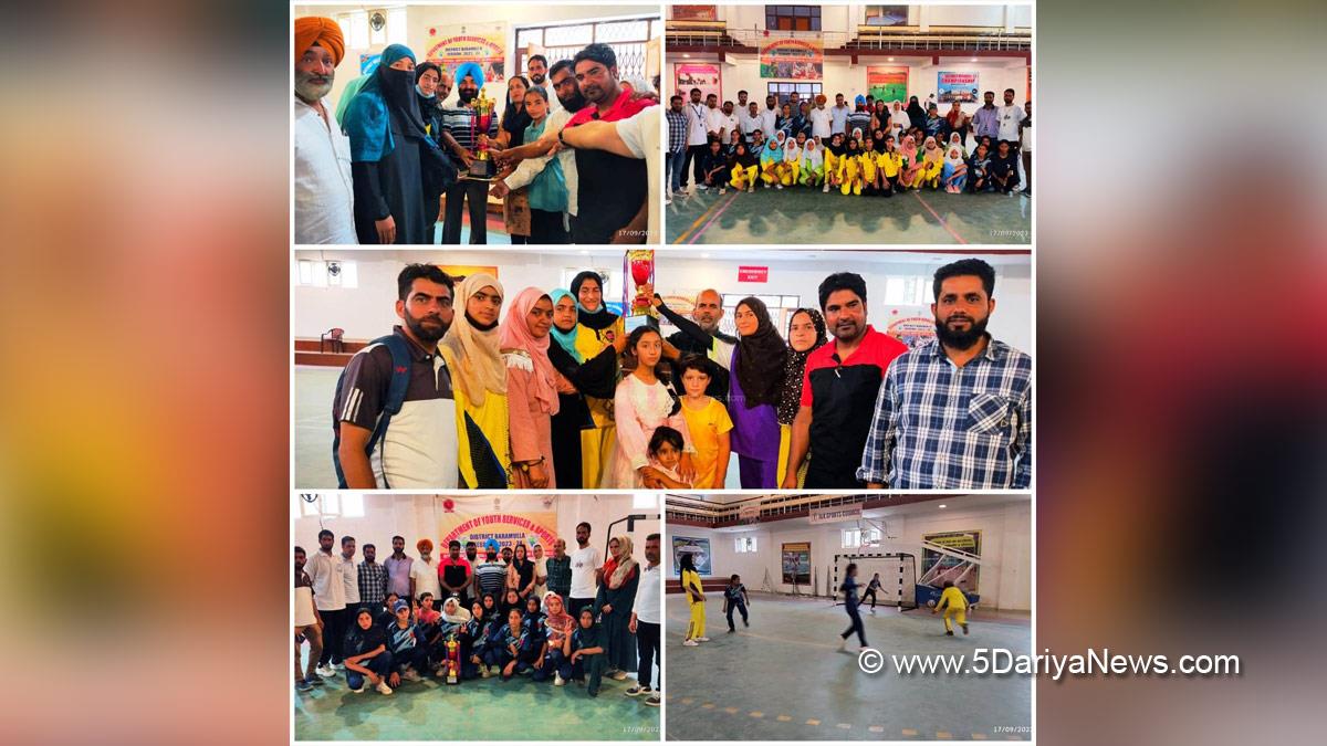 Sports News, Inter District Provincial Level Handball Competition, Under 14 Girls, Baramulla, Kashmir, Jammu And Kashmir, Jammu & Kashmir
