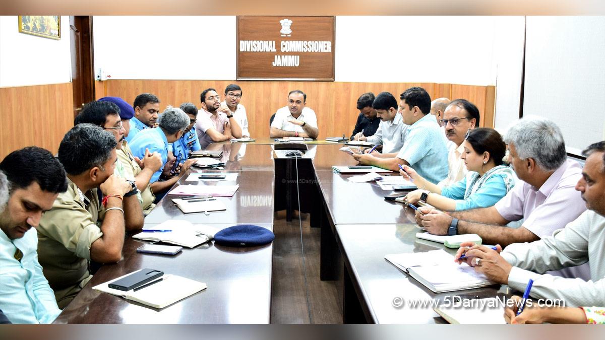 Jammu, DDC Jammu, Ramesh Kumar, Divisional Commissioner Jammu, Kashmir, Jammu And Kashmir, Jammu & Kashmir, District Administration Jammu