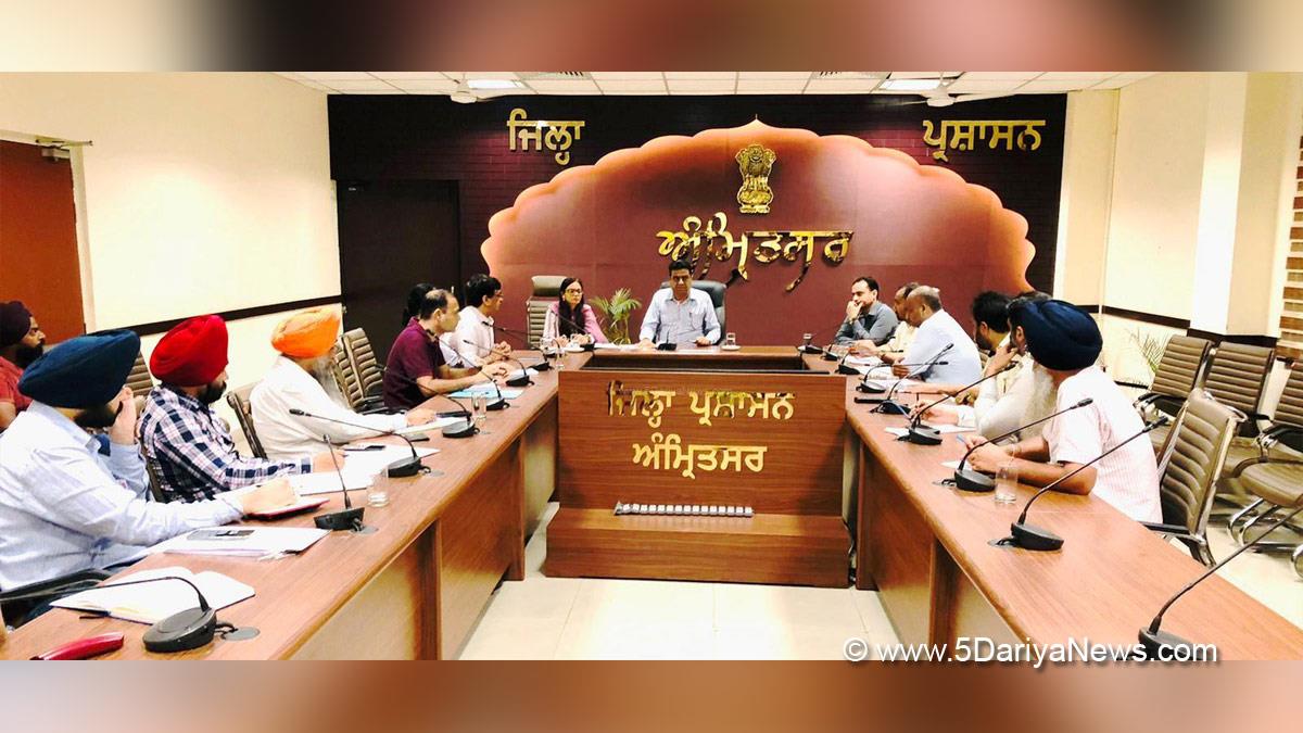 DC Amritsar, Amritsar, Amit Talwar, Deputy Commissioner Amritsar
