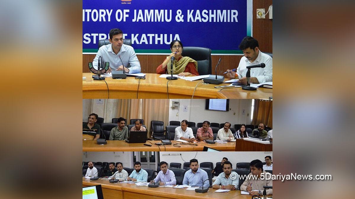 Kathua, DDC Kathua, District Development Commissioner Kathua, Rakesh Minhas, Kashmir, Jammu And Kashmir, Jammu & Kashmir, District Administration Kathua