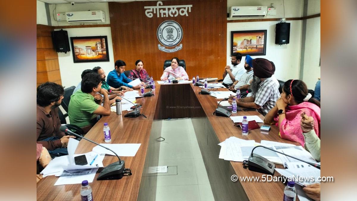 DC Fazilka, Senu Duggal, Fazilka, Deputy Commissioner Fazilka