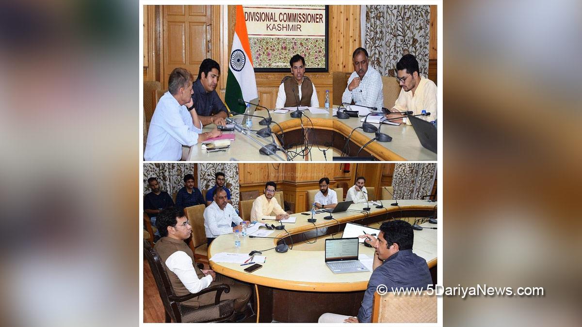 Vijay Kumar Bidhuri, Commissioner Secretary Revenue, Kashmir, Jammu And Kashmir, Jammu & Kashmir