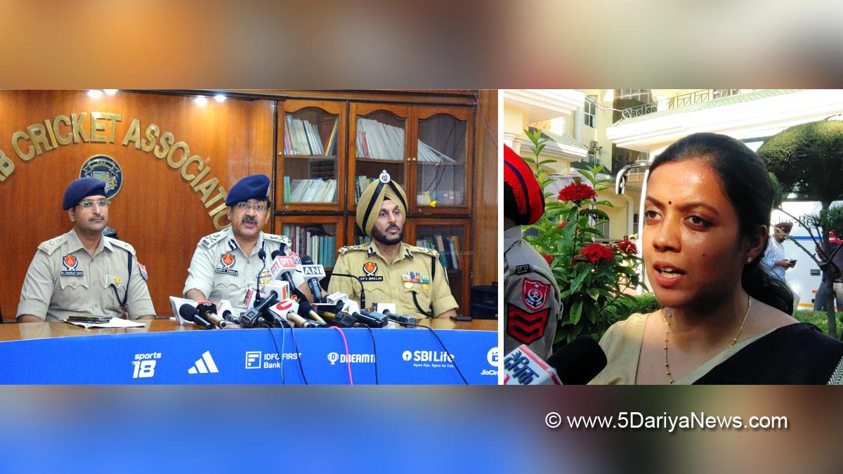 DC Mohali, Aashika Jain, Deputy Commissioner Mohali, S.A.S. Nagar, S.A.S. Nagar Mohali, Mohali, Sahibzada Ajit Singh Nagar, Arpit Shukla, Gurpreet Singh Bhullar
