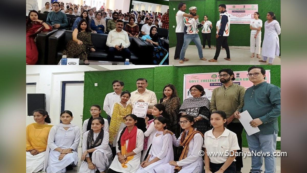GCW Udhampur, Udhampur, Joginder Singh Jasrotia, Kashmir, Jammu And Kashmir, Jammu & Kashmir, District Administration Udhampur
