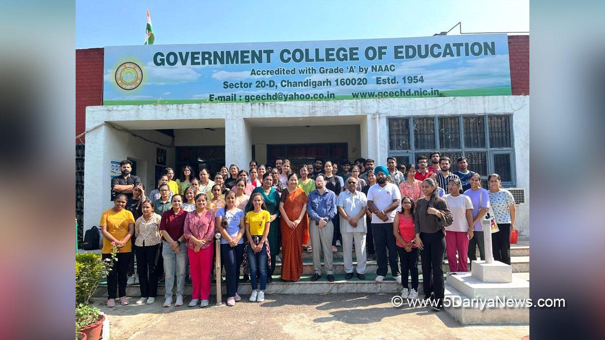 Government College of Education, Unique Identification Authority of India, UIDAI, Anindita Mitra, Bhawna Garg, Dr. Sapna Nanda, Dr. Ravneet Chawla