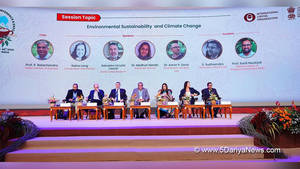 World Coffee Conference, Coffee, Coffee Sector, WCC, Raina Lang, National Institute Himalayan Environment, NIHE, International Coffee Organization, ICO, Hyderabad