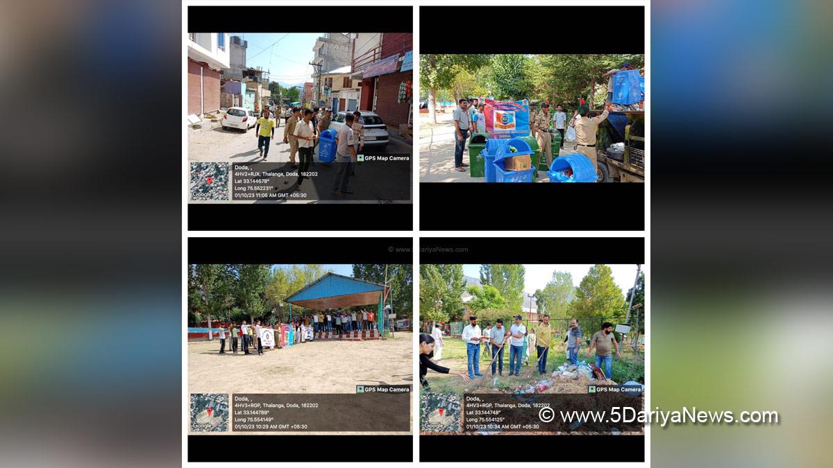 Dr. Attar Singh Kotwal, Doda, Kashmir, Jammu And Kashmir, Jammu & Kashmir, District Administration Udhampur, Swachhta Hi Seva, Indian Swachhta League 2.0, Swachhta League 2.0, India Vs Garbage, Garbage Free India, Indian Swachhata League, Swachhata Hi Seva, Youth Vs Garbage, Swachh Bharat, Swachh Bharat Mission, Swachhta Pakhwada, Ek Tareekh Ek Gahanta Ek Saath