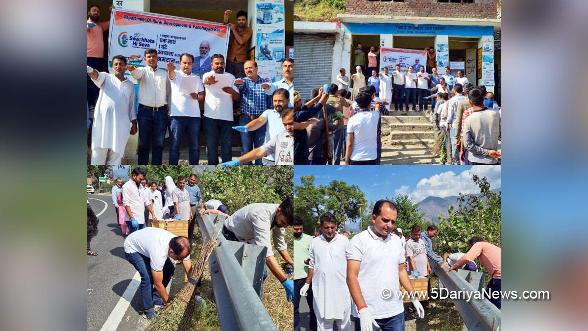 Doda, Kashmir, Jammu And Kashmir, Jammu & Kashmir, Swachhta Hi Seva, Indian Swachhta League 2.0, Swachhta League 2.0, India Vs Garbage, Garbage Free India, Indian Swachhata League, Swachhata Hi Seva, Youth Vs Garbage, Swachh Bharat, Swachh Bharat Mission, Swachhta Pakhwada, Ek Tareekh Ek Gahanta Ek Saath