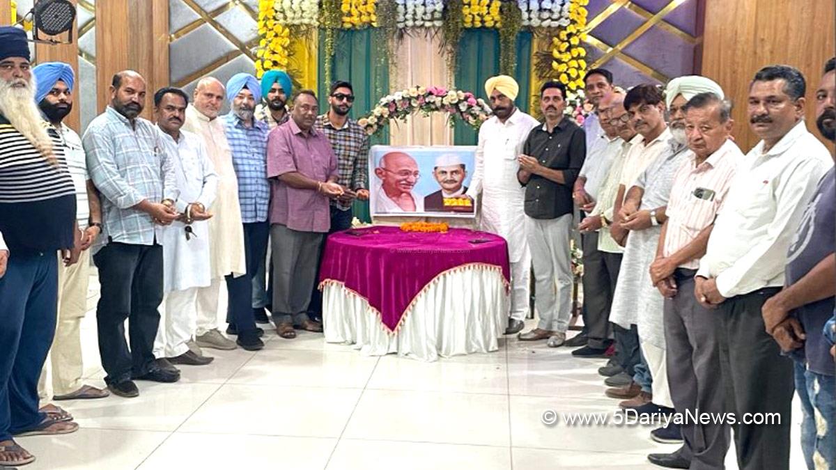 Sukhwinder Singh Goldy, Bharatiya Janata Party, BJP, BJP Punjab, Mahatma Gandhi, Lal Bahadur Shastri, Mahatma Gandhi, Lal Bahadur Shastri