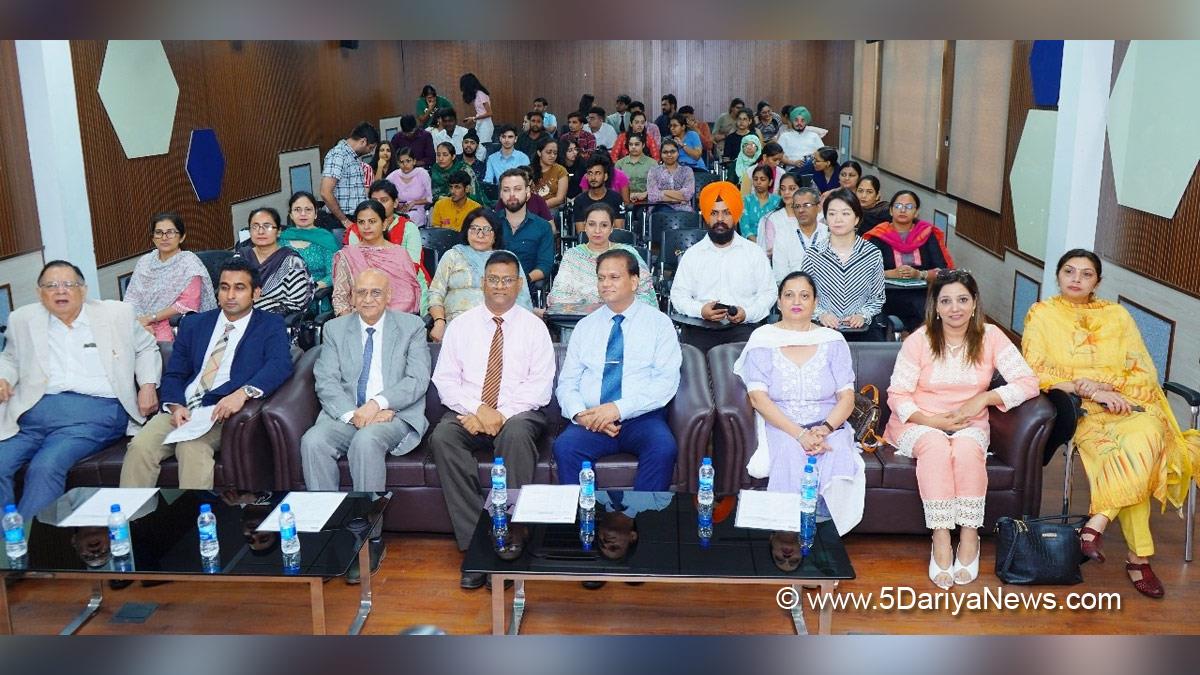 Munjal Birmingham University Centre Innovation & Entrepreneurship, MBCIE, BCM Foundation, Hero Group, Birmingham City University, BCU, S.K. Rai, Vice Chairman Hero Cycles, Sunil Kant Munjal, Chairman, MBCIE, Ludhiana